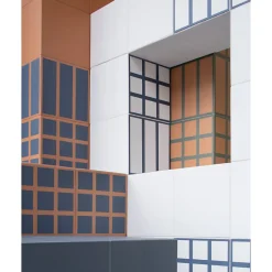 Aelle Carrelage Carrelage sol / mur bleu 18,6x18,6 cm Base OLTRE Blu