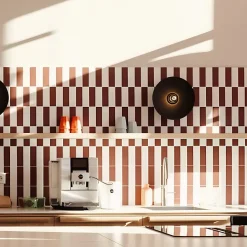 Aelle Carrelage Carrelage sol / mur briquette rectangulaire uni blanc mate 5X15 cm FÄRGBLOCK MATT BIANCO FGB114M