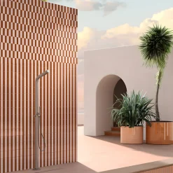 Aelle Carrelage Carrelage sol / mur briquette rectangulaire uni blanc mate 5X15 cm FÄRGBLOCK MATT BIANCO FGB114M