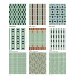 Aelle Carrelage Carrelage sol / mur briquette rectangulaire uni vert menthe brillant 5X15 cm FÄRGBLOCK LUCIDO MENTA FGB106L