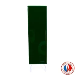 Aelle Carrelage Carrelage sol / mur briquette rectangulaire uni vert émeraude brillant 5X15 cm FÄRGBLOCK LUCIDO SMERALDO FGB107L