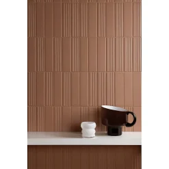 Aelle Carrelage Carrelage sol / mur brique uni terracotta 5,6x23,2 cm MODULO BASE MATTONE