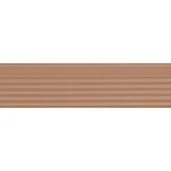Aelle Carrelage Carrelage sol / mur brique à relief uni terracotta 5,6x23,2 cm MODULO INCISO MATTONE