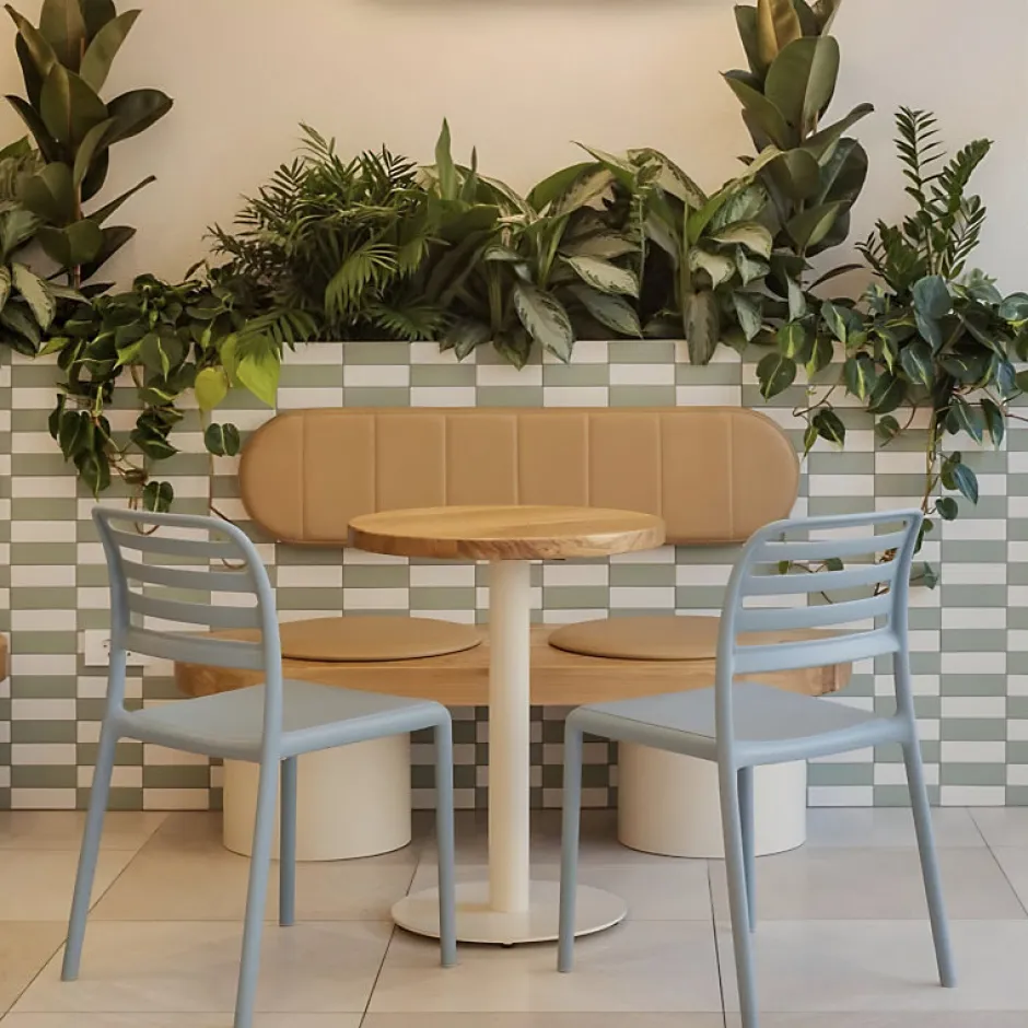 Aelle Carrelage Carrelage sol / mur briquette rectangulaire uni vert menthe mate 5X15 cm FÄRGBLOCK MATT MENTA FGB119M