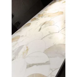 Carrelage sol / mur écaillon poisson effet marbre grand format NIKOI TULUM KIRUNA-Aelle Carrelage Best