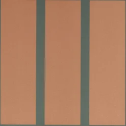 Aelle Carrelage Carrelage sol / mur décor géométrique vvert et terracotta 18,6x18,6 cm OLTRE3 Verde Cotto