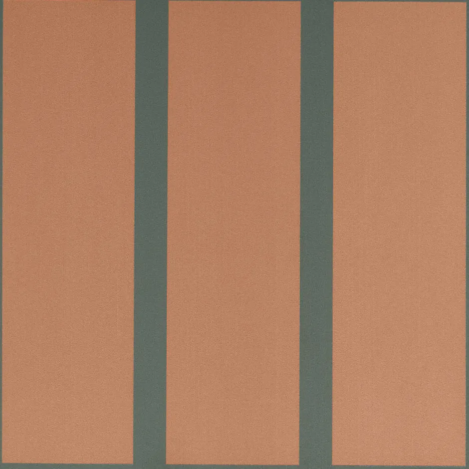 Aelle Carrelage Carrelage sol / mur décor géométrique vvert et terracotta 18,6x18,6 cm OLTRE3 Verde Cotto