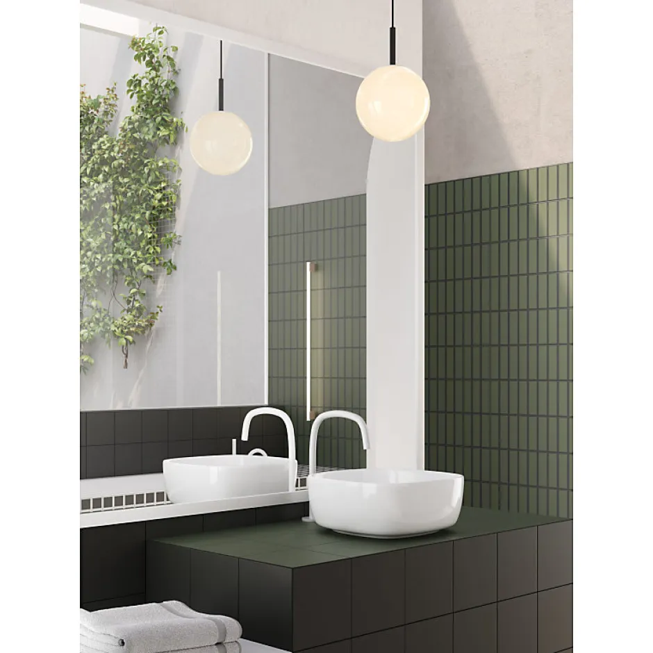 Aelle Carrelage Carrelage sol / mur décor géométrique vert et noir 18,6x18,6 cm OLTRE3 Nero Verde