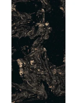 Limcaro Carrelage sol / mur effet marbre noir MAGNIFIQUE BLACK l.60 x L.120 cm Brillant