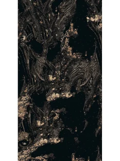 Limcaro Carrelage sol / mur effet marbre noir MAGNIFIQUE BLACK l.60 x L.120 cm Brillant