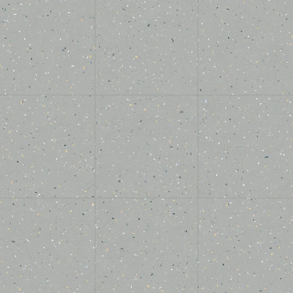 Eiffel art construction Carrelage sol / mur effet terrazzo 120x120 cm Croccante-R Arandano(vendu par boite de 1.44m2)