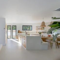 Aelle Carrelage Carrelage sol / mur effet béton ciré naturel 60x120 cm Boost natural Kaolin