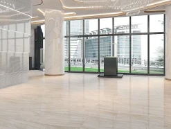 Limcaro Carrelage sol / mur effet marbre beige CANYON ORO l.60 x L.120 cm Brillant