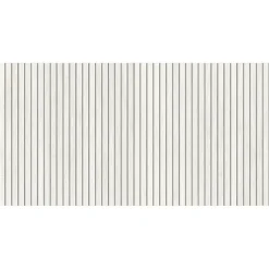 Aelle Carrelage Carrelage sol / mur effet bois bambou à relief 60x120 cm ARTWOOD RIBBON WHITE