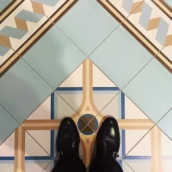 Carrelage sol / mur effet ciment 20x20 cm 1900 MONTANER-Aelle Carrelage Best