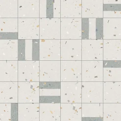 Carrelage sol / mur effet terrazzo 20x20 cm Croccante Granola Arandan(vendu par boite de 1m2)-Eiffel art construction Best