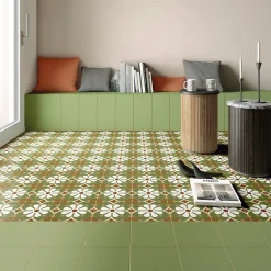 Aelle Carrelage Carrelage sol / mur effet ciment à motif 20x20 cm RIVOLI - PARIS