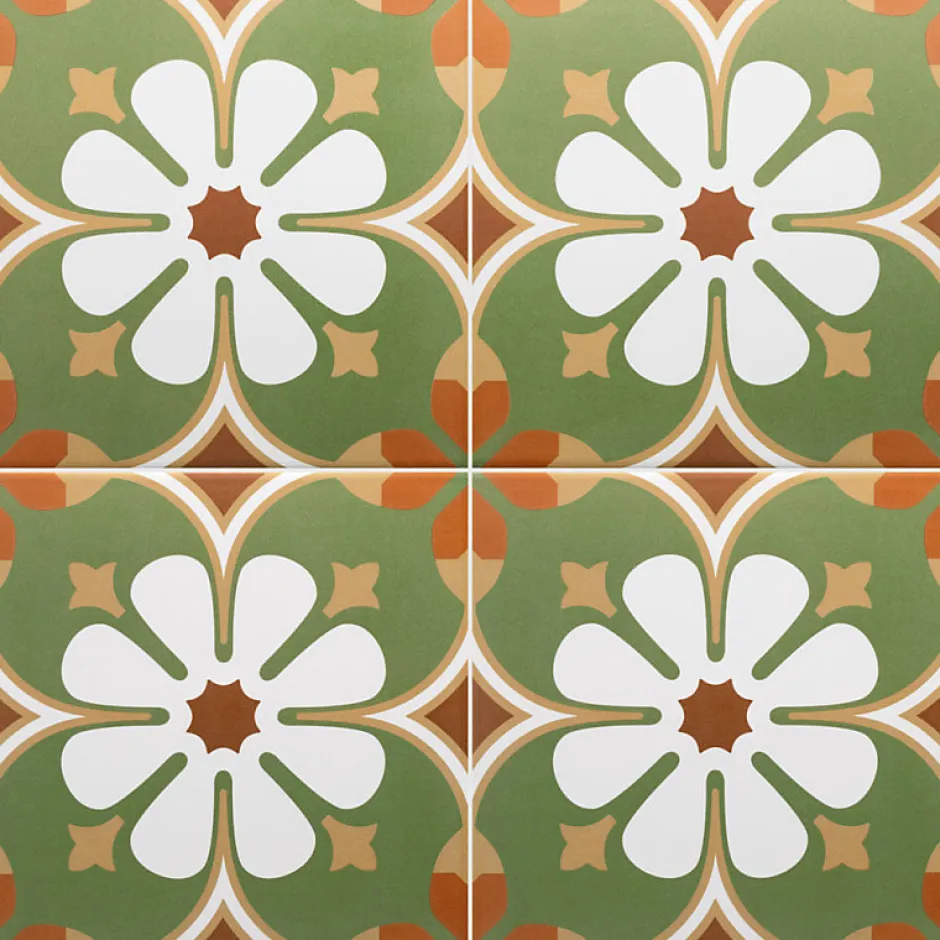 Aelle Carrelage Carrelage sol / mur effet ciment à motif 20x20 cm RIVOLI - PARIS