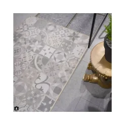 Carrelage sol / mur effet ciment 20x20 cm BERKANE MULTICOLOR NASSAU PATCHWORK-Aelle Carrelage Hot