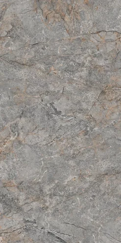 Limcaro Carrelage sol / mur effet marbre gris PETRAVIA GREY l.60 x L.120 cm Mat