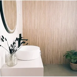 Carrelage sol / mur effet bois bambou relief 60x120 cm ARTWOOD RIBBON MAPLE-Aelle Carrelage Best