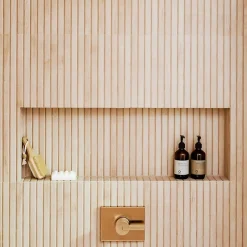 Carrelage sol / mur effet bois bambou relief 60x120 cm ARTWOOD RIBBON MAPLE-Aelle Carrelage Best