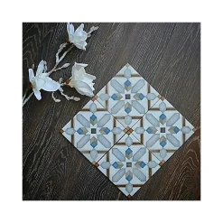 Carrelage sol / mur effet ciment 20x20 cm VODEVIL MOTIF DEMEL-Aelle Carrelage Clearance