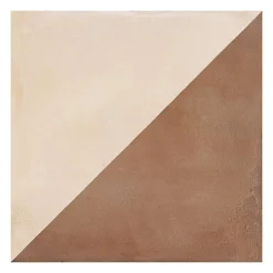 Eiffel art construction Carrelage sol / mur effet ciment 20x20 cm TERRA TRIANGOLO