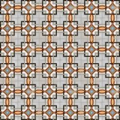 Aelle Carrelage Carrelage sol / mur effet ciment 20x20 cm VODEVIL MOTIF FORNOS