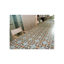 Aelle Carrelage Carrelage sol / mur effet ciment 20x20 cm VODEVIL MOTIF FORNOS