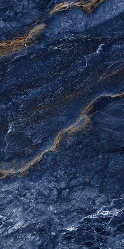 Carrelage sol / mur effet marbre bleu LYTHOS BLUE l.60 x L.120 cm Brilliant-Limcaro Sale