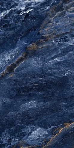 Carrelage sol / mur effet marbre bleu LYTHOS BLUE l.60 x L.120 cm Brilliant-Limcaro Sale