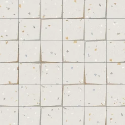 Carrelage sol / mur effet terrazzo 20x20 cm Croccante Meringa Multicolor(vendu par boite de 1m2)-Eiffel art construction New