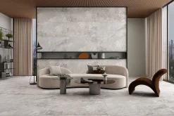 Limcaro Carrelage sol / mur effet marbre blanc MARINO BIANCO l.60 x L.120 cm Mat