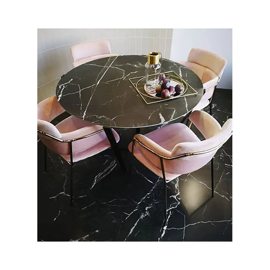 Aelle Carrelage Carrelage sol / mur effet marbre 12x120 cm NIKOI MACAO