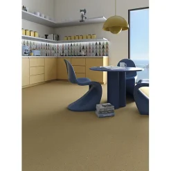 Carrelage sol / mur effet terrazzo grand format terre 80x80 cm MICRA R Siena-Eiffel art construction New