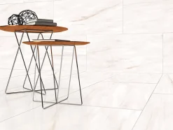 Carrelage sol / mur effet marbre beige PEARL l.60 x L.120 cm Brillant-Limcaro Hot