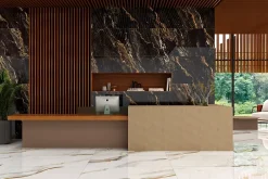 Carrelage sol / mur effet marbre noir LYTHOS BLACK l.60 x L.120 cm Brilliant-Limcaro Sale