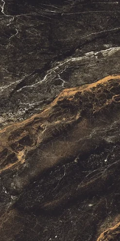 Carrelage sol / mur effet marbre noir LYTHOS BLACK l.60 x L.120 cm Brilliant-Limcaro Sale