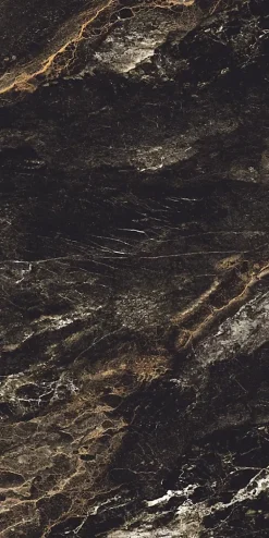 Carrelage sol / mur effet marbre noir LYTHOS BLACK l.60 x L.120 cm Brilliant-Limcaro Sale