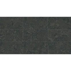 Aelle Carrelage Carrelage sol / mur effet terrazzo noir 60x120 cm BLACK SPACE