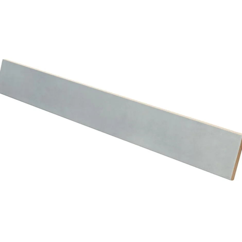 Carrelage sol / mur effet terre cuite coloré bleu 5x40 cm - CORSICA BLUE EARTH-Aelle Carrelage Online