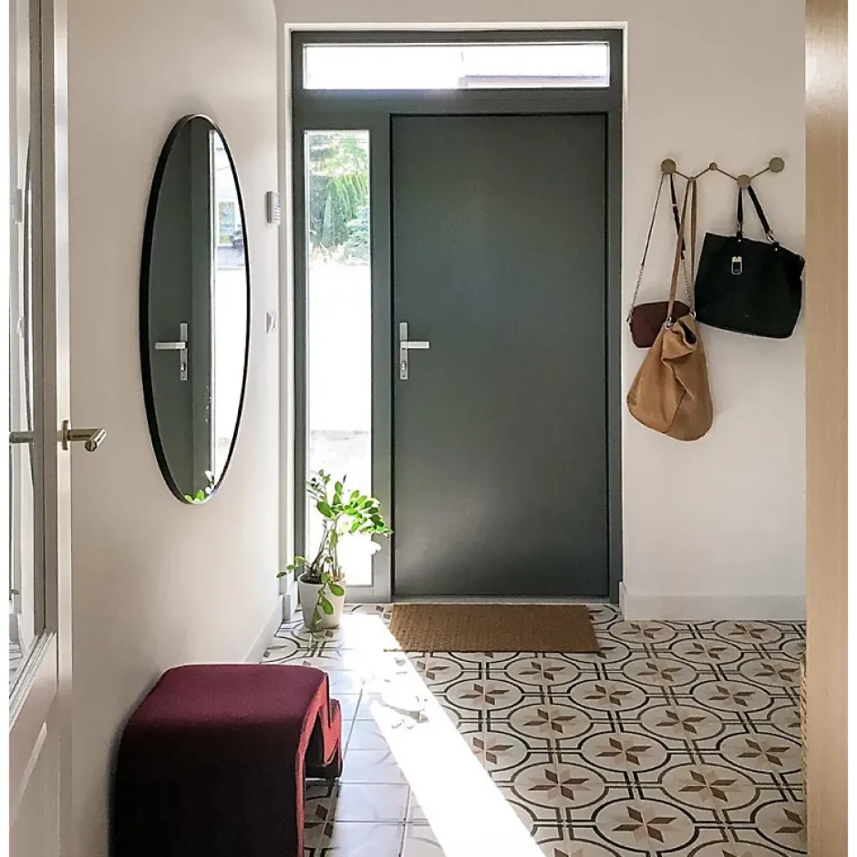 Carrelage sol / mur effet ciment motif coloré 20x20 cm ART NOUVEAU EMBASSY COLOUR-Aelle Carrelage Outlet