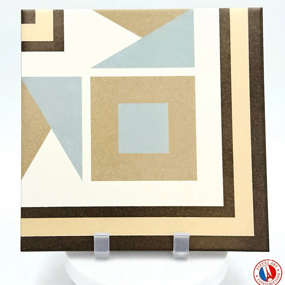 Carrelage sol / mur effet ciment 20x20 cm 1900 FLORENTINA 3 CORNER 20 x 20 cm Carrelage aspect carreaux de ciment-Aelle Carrelage Sale