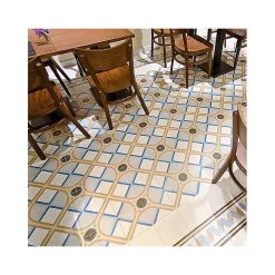 Carrelage sol / mur effet ciment 20x20 cm 1900 FLORENTINA 3 CORNER 20 x 20 cm Carrelage aspect carreaux de ciment-Aelle Carrelage Sale