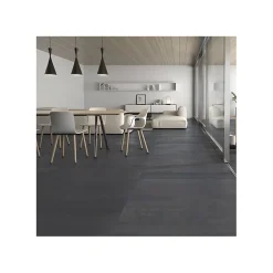 Aelle Carrelage Carrelage sol / mur effet métal anthracite 60x120 cm IONIC STEEL