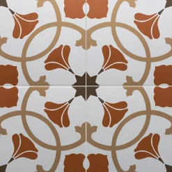 Carrelage sol / mur effet ciment à motif 20x20 cm RIVOLI - AUSTIN-Aelle Carrelage Clearance