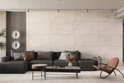 Limcaro Carrelage sol / mur effet marbre beige OMEGA WARM l.60 x L.120 cm Mat