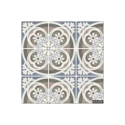Carrelage sol / mur effet ciment motif coloré 20x20 cm ART NOUVEAU MUSIC HALL-Aelle Carrelage Sale