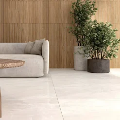 Aelle Carrelage Carrelage sol / mur effet bois bambou relief 60x120 cm ARTWOOD RIBBON NATURAL